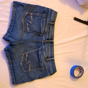 Silver Jean Co Elyse Shorts